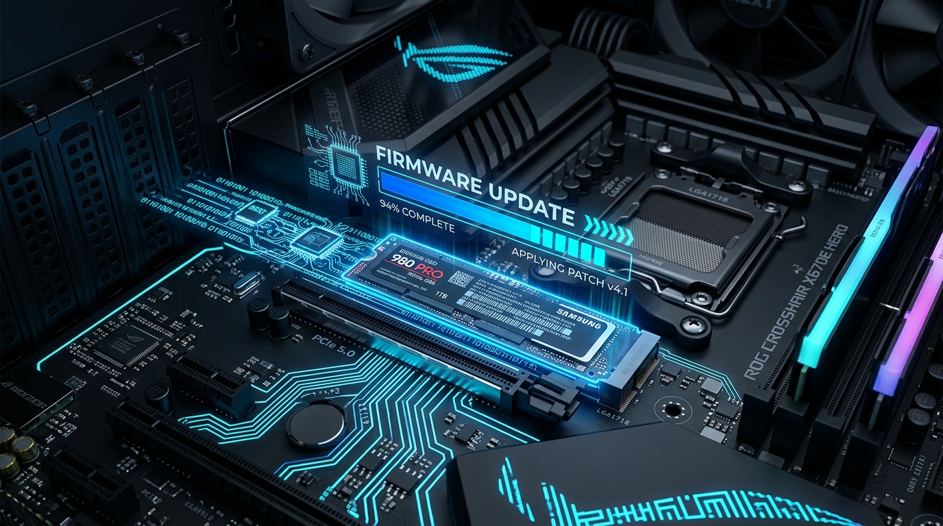 SSD/NVMe firmware update na Windowsu - Intel VMD, RST i storage kontroleri